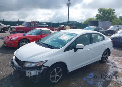 2015 Honda Civic Se from USA, damaged, VIN 19XFB2F73FE017380